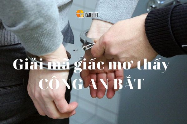 Nằm mơ thấy bị công an bắt – Giải mã giấc mơ thấy bị công an bắt